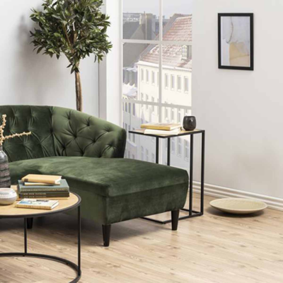 Industriële bijzettafel Vic