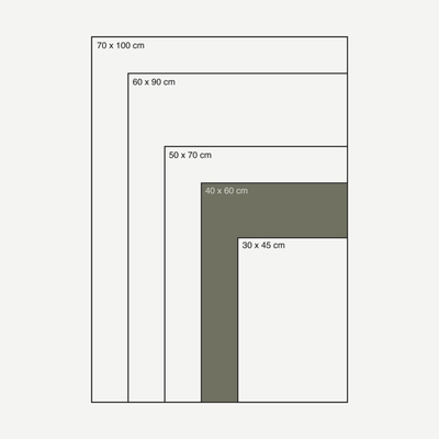 Poster Ohara Koson - Blooming Azalea in Blue Pot