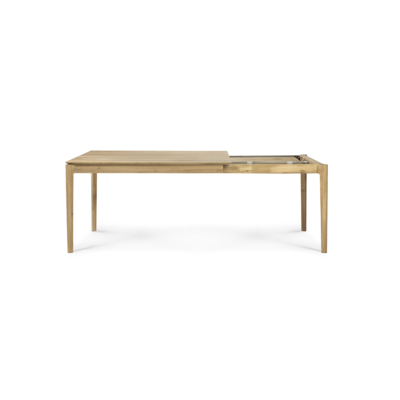 Ethnicraft - Tafel Bok - uitschuifbaar - eiken/zwart eiken