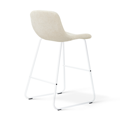 Barkruk Nino-Mats wit onderstel 65 cm 