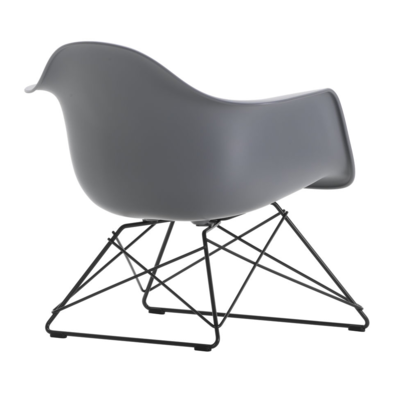 Vitra loungestoel Eames LAR zwart onderstel