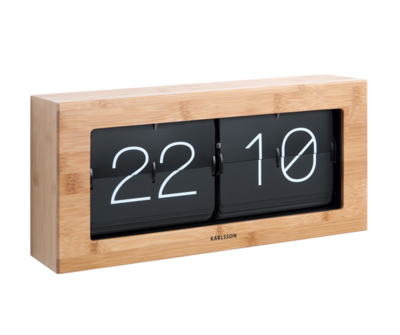 Karlsson wandklok Flip Clock Boxed XL