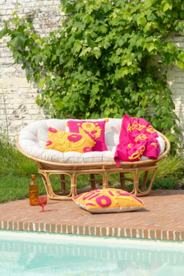 Plaid bloemen
