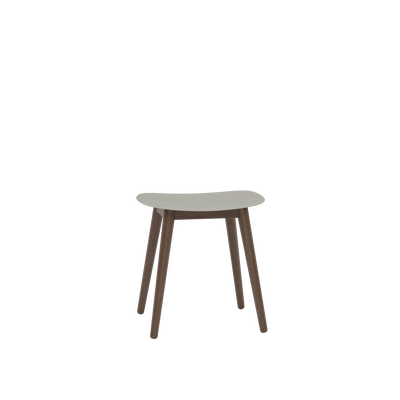 Muuto kruk Fiber Stool Wood Base