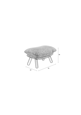 Zuiver Lazy Sack hocker