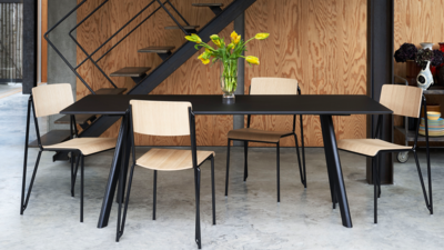 HAY tafel CPH 30 - Eiken, Linoleum Groen