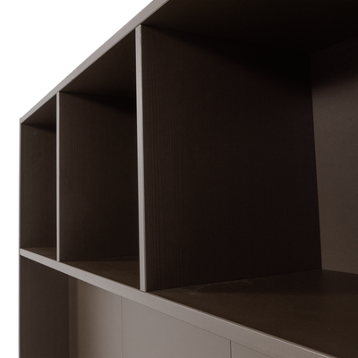 Meggy tv opbergkast 160 cm grenen middenbruin [fsc]
