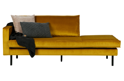 Rodeo daybed velvet oker