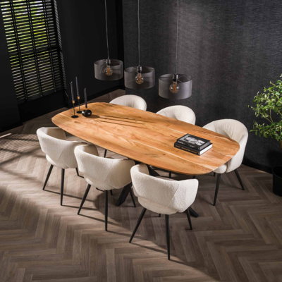 Eetkamertafel Deens Ovaal Kopenhagen