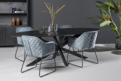 Ovale eettafel Ossy