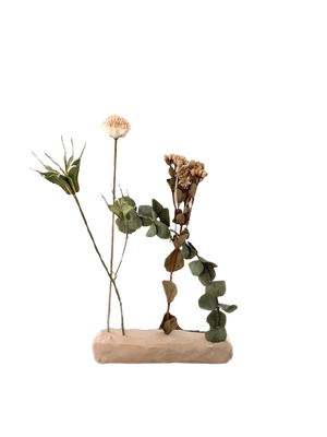 Droogbloem in klei M