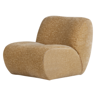 Nomu fauteuil grove chenille lichtbruin [fsc]