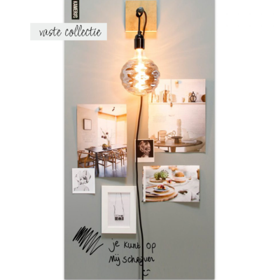 Magneetbord mat – krijtbord groengrijs