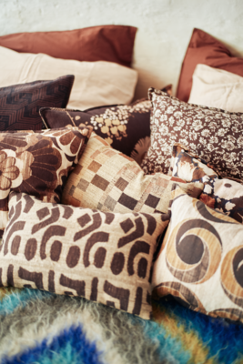 HKliving kussen silk Rustic - 40x25 cm