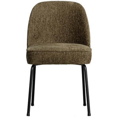 Vogue eetkamerstoel structure velvet brass