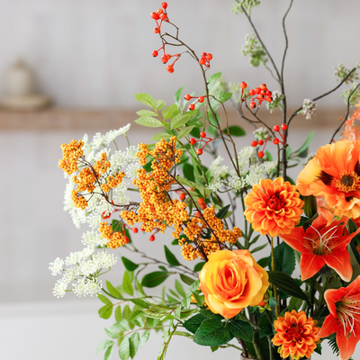 Zijden boeket Clara Belle