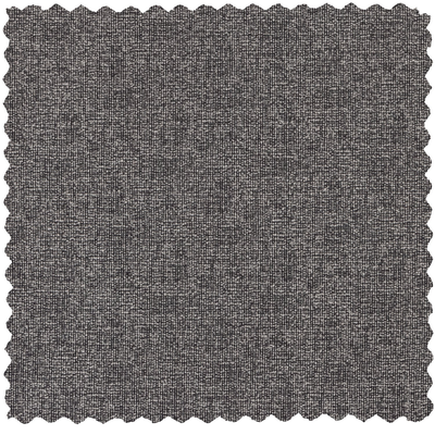 Lofty hocker boucle staalgrijs