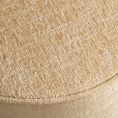 Pearl poef naturel melange