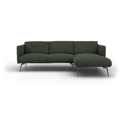 Hoekbank Stockholm - 2,5-Zits + Chaise Longue - Porta 162 Forest
