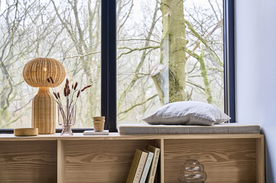 Tafellamp Vinka rattan naturel