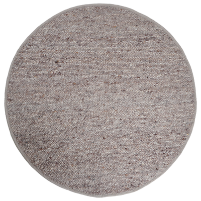 Vloerkleed Stone Bruin - Rond