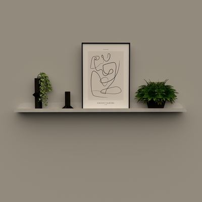 Stalen wandplank LIMA 120