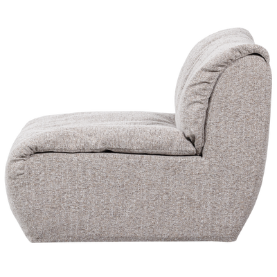 Baggy 1-zits element geweven chenille oudroze