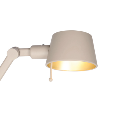 Vloerlamp Kees hoog crème