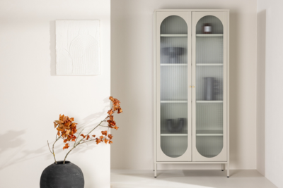 Makani Vitrinekast 180x80cm - Greige