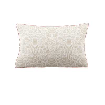 Dekbedovertrek Ashstead damask natural coral 