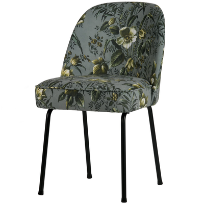 Vogue eetkamerstoel structure velvet brass