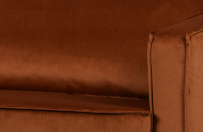 Rodeo daybed velvet roest