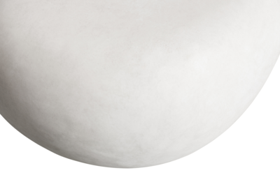 vtwonen bijzettafel Pebble betonlook wit