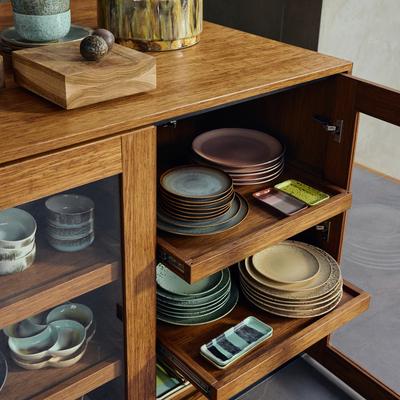 HKliving Servies 70's ceramics dienblad S river