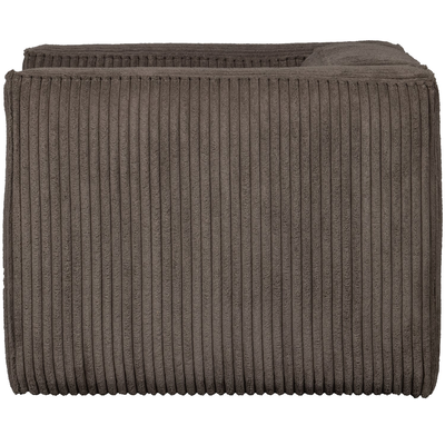 Bean fauteuil chenille velvet naturel