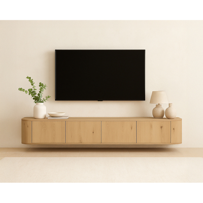 Arlo TV-meubel Naturel Zwevend