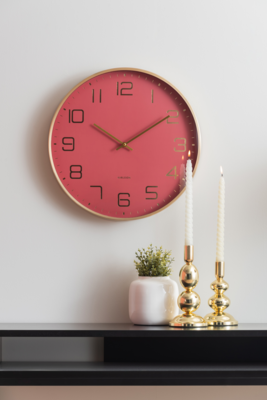 Wandklok Elegance Glow