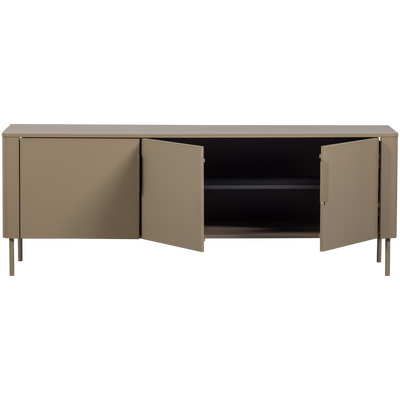 Gunnar tv meubel 154 cm grenen mud [fsc]