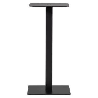 Bistro vierkante bartafel poot metaal dakargrau 105x50x50 cm