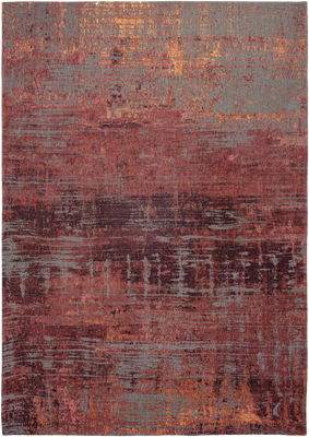 Ecorugs vloerkleed Streaks rood