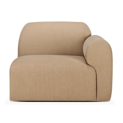 Bulky modulaire sofa - light sepia 