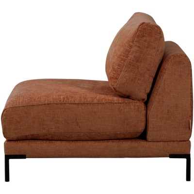 Couple loveseat element mud melange