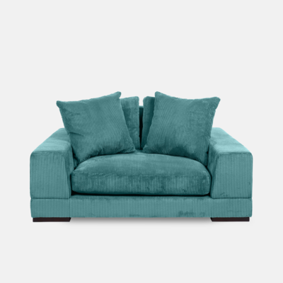 Loods 5 loveseat Mino ribfluweel