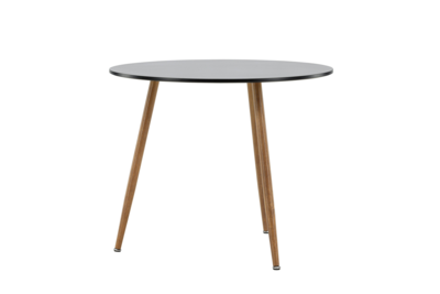Hakaro Eetkamertafel - ø90 cm - Zwart