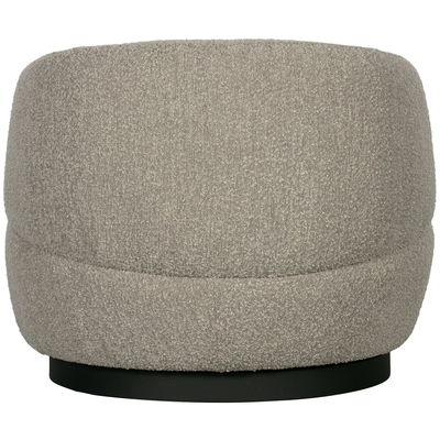 Woolly draaifauteuil boucle naturel melange