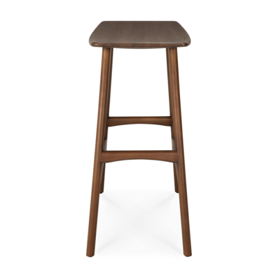 Ethnicraft - hoge kruk Osso 65 bruin teak