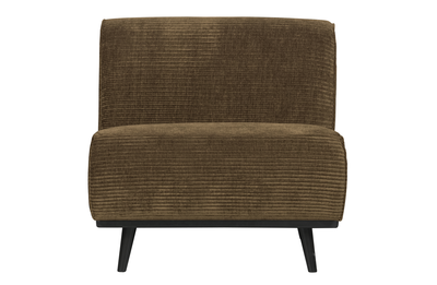 Statement 1-zits element brede platte rib