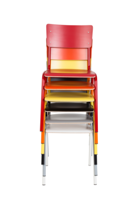 Zuiver Back to School HPL Stoel - Set van 4
