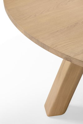 Eettafel Unda - eiken geolied