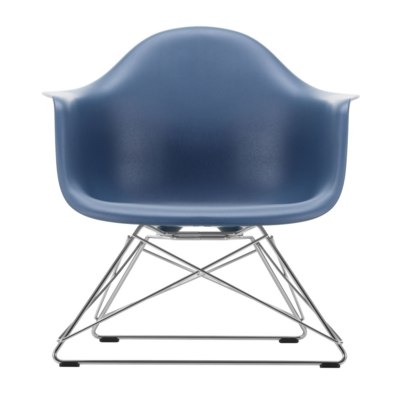 Vitra loungestoel Eames LAR chroom onderstel